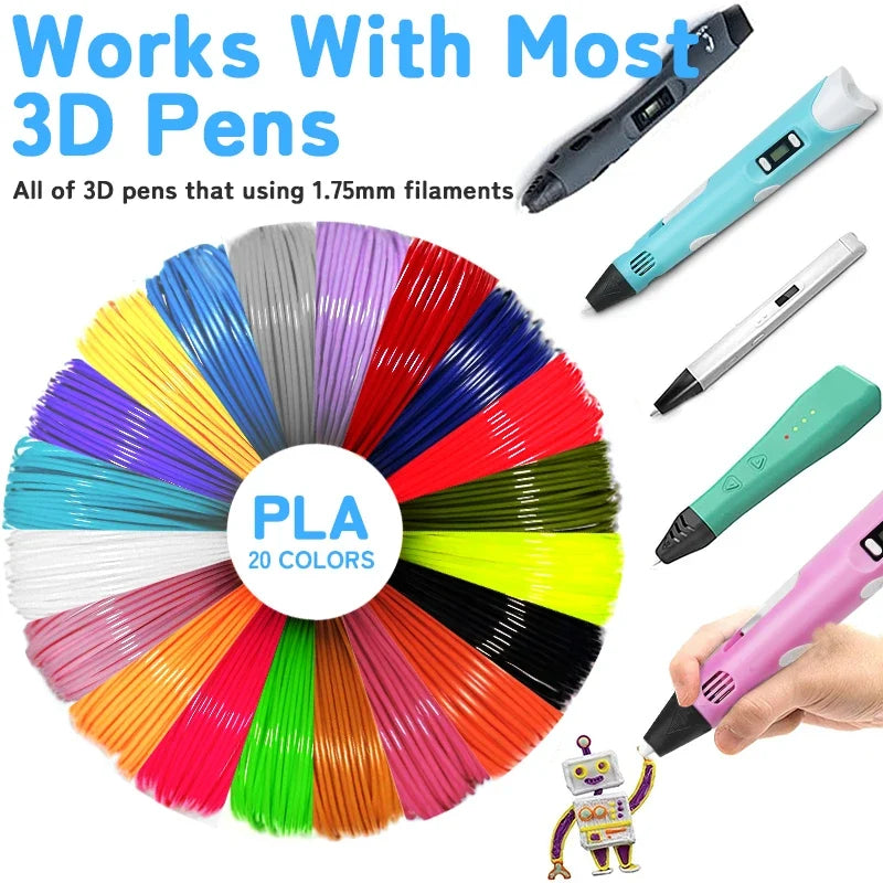 3D Creative Printing Pen for Kids™ Turn Ideas Into 3D Creations