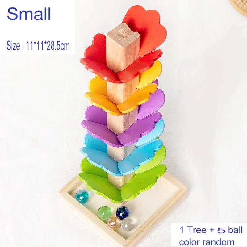 Wooden Rainbow Music Tree™– Screen-Free Musical Ball Run