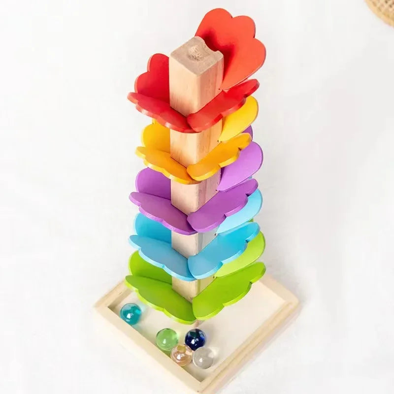 Wooden Rainbow Music Tree™– Screen-Free Musical Ball Run