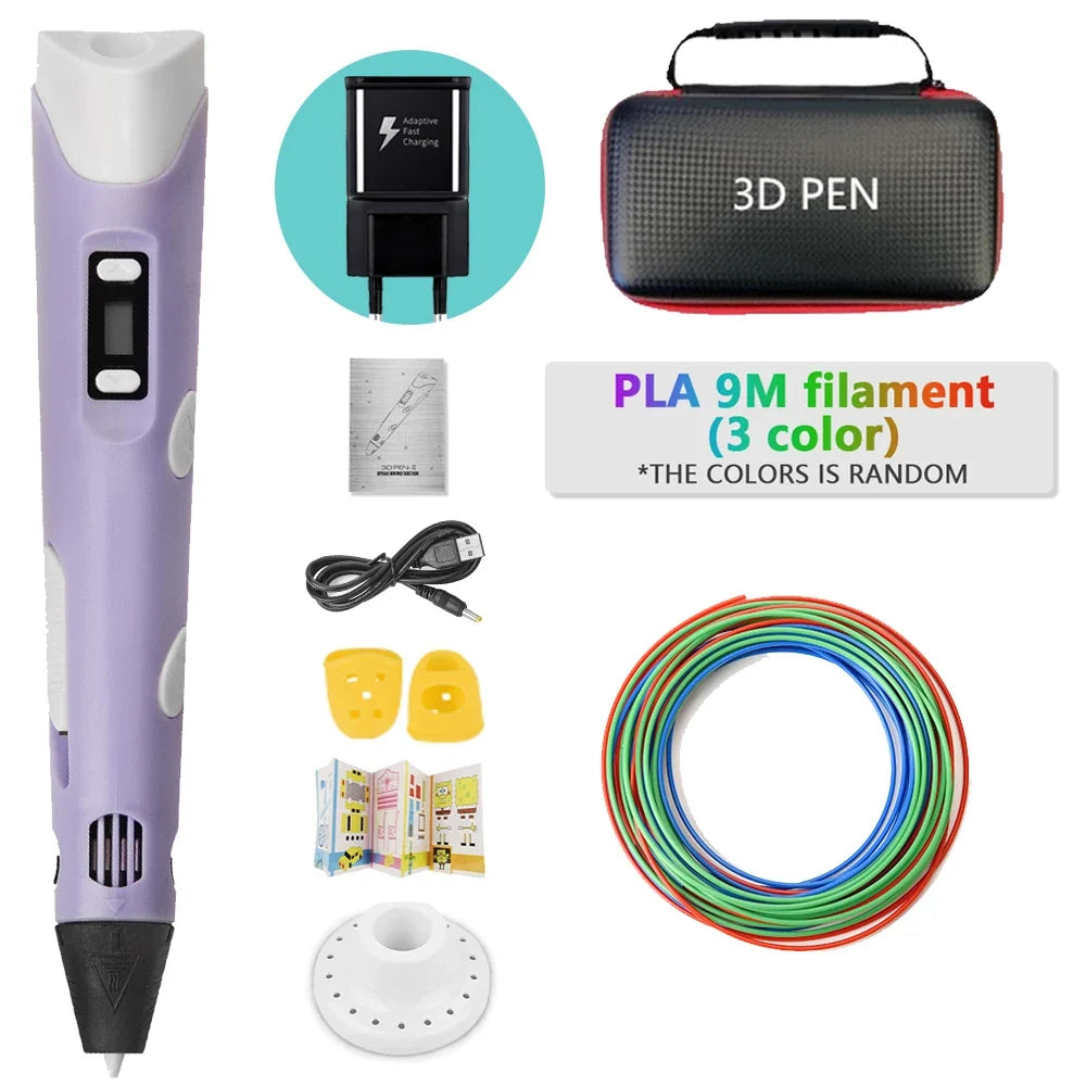 3D Creative Printing Pen for Kids™ Turn Ideas Into 3D Creations