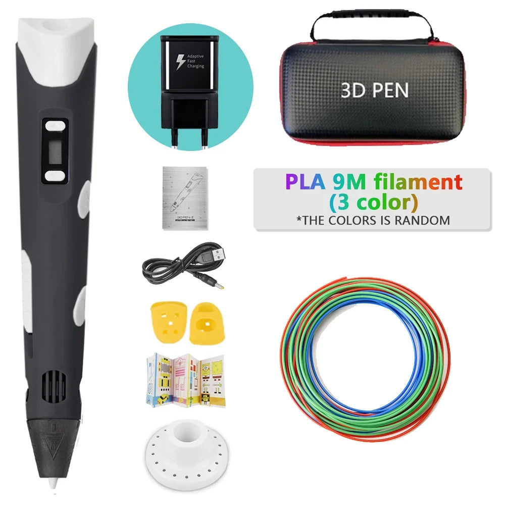 3D Creative Printing Pen for Kids™ Turn Ideas Into 3D Creations