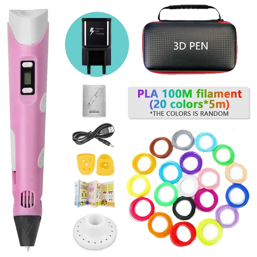 3D Creative Printing Pen for Kids™ Turn Ideas Into 3D Creations