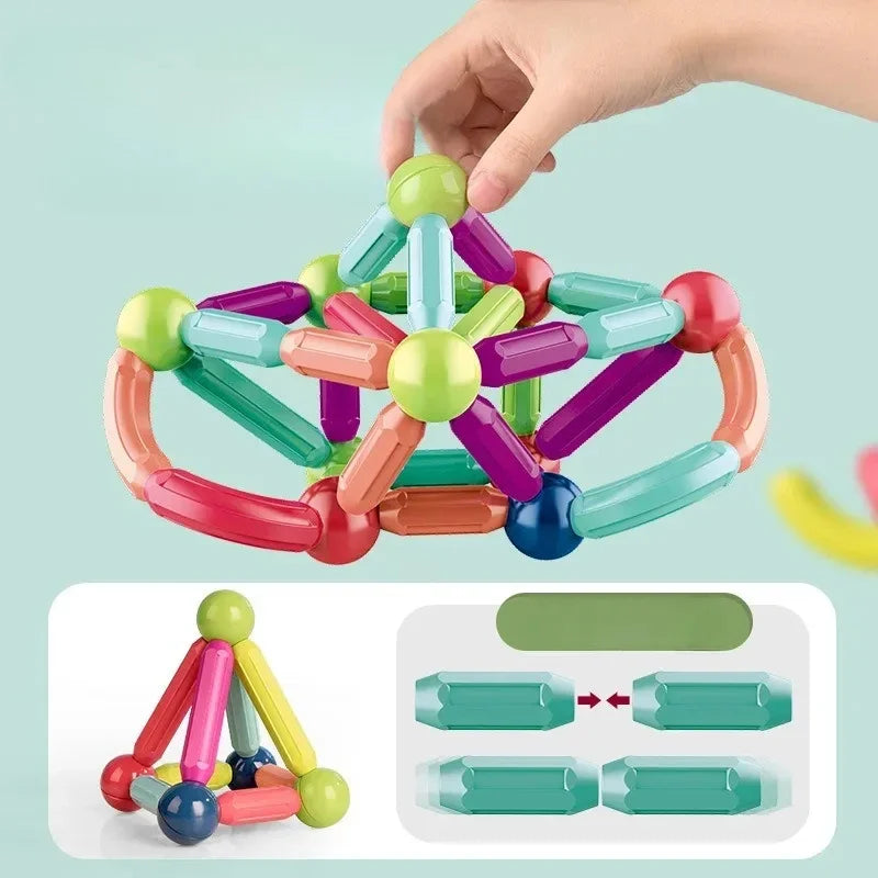 Magnetic Building Blocks — Create, Explore &Learn Through Play