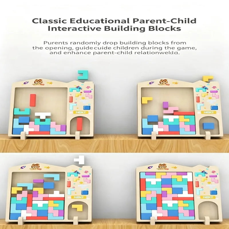 Wooden Tetris Puzzle Blocks™ – A Fun Challenge For Curious Minds