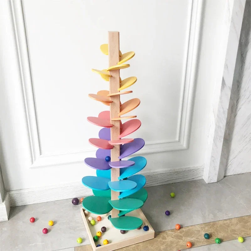 Wooden Rainbow Music Tree™– Screen-Free Musical Ball Run