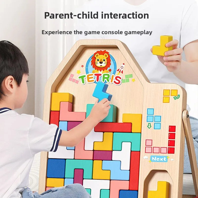 Wooden Tetris Puzzle Blocks™ – A Fun Challenge For Curious Minds