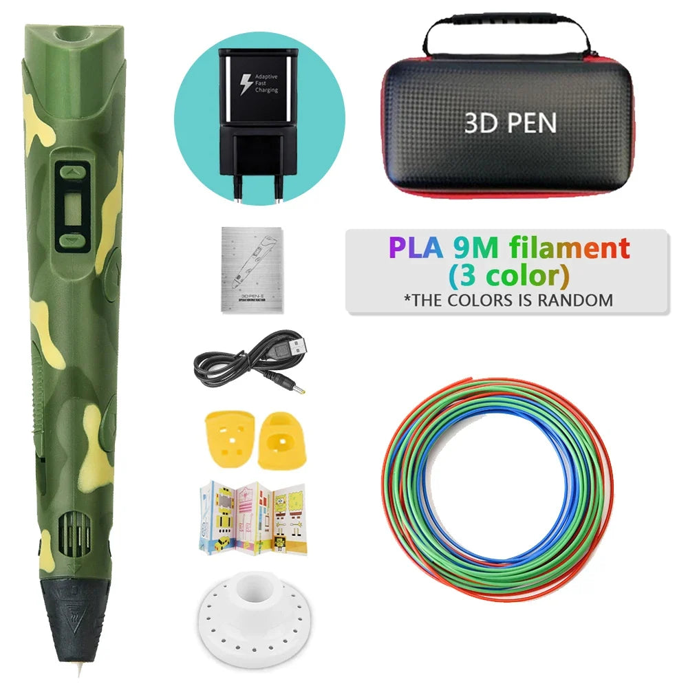 3D Creative Printing Pen for Kids™ Turn Ideas Into 3D Creations