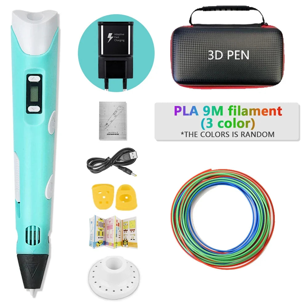 3D Creative Printing Pen for Kids™ Turn Ideas Into 3D Creations