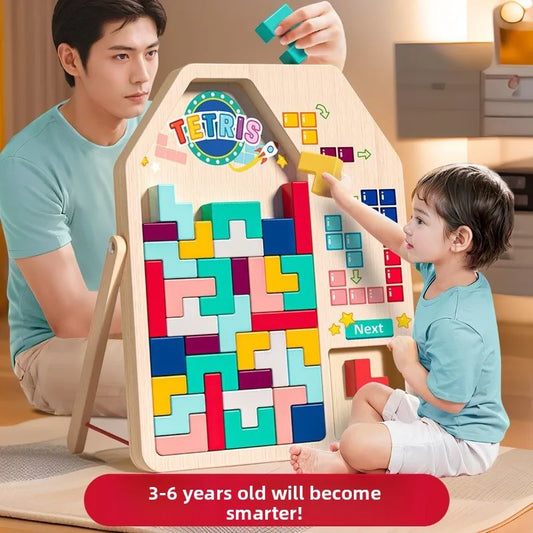Wooden Tetris Puzzle Blocks™ – A Fun Challenge For Curious Minds