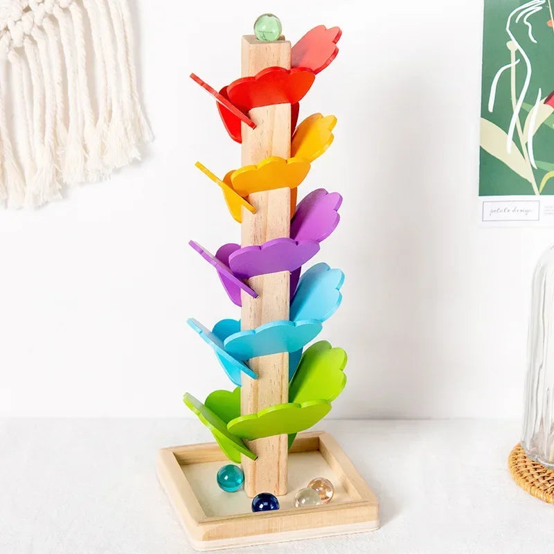 Wooden Rainbow Music Tree™– Screen-Free Musical Ball Run