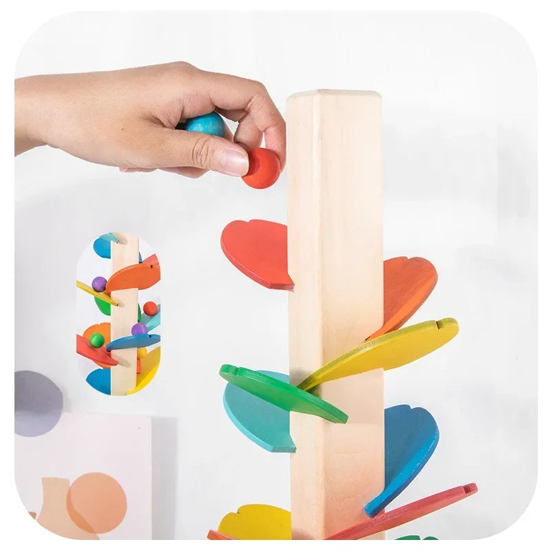 Wooden Rainbow Music Tree™– Screen-Free Musical Ball Run