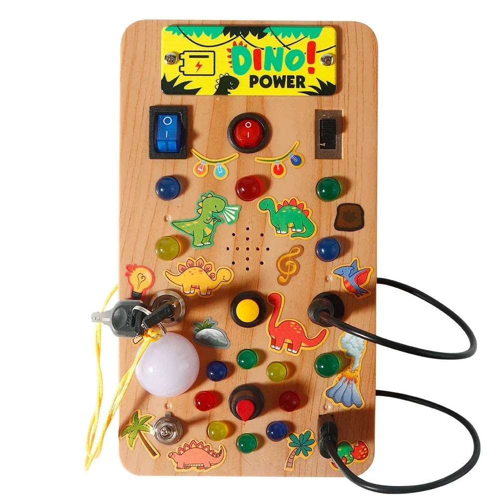 Montessori LED Busy Board™ Little Hands. Big Discoveries.